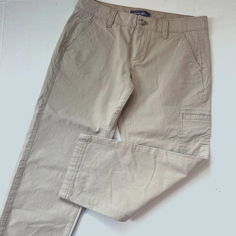 Eddie Bauer Light Khaki Carpi Size 6 - Picture 2 of 5